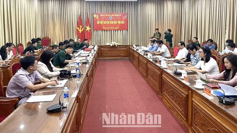 Quang cảnh buổi gặp mặt. 