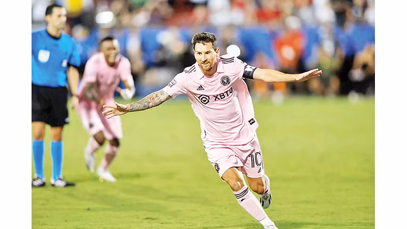 Bóng đá Mỹ đang làm những gì tốt nhất để cùng tận hưởng bước chân của Messi.