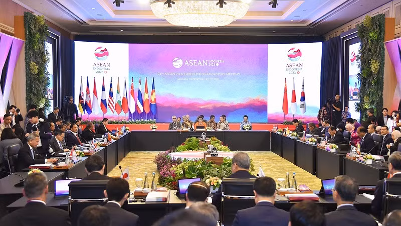 Quang cảnh Hội nghị ASEAN+3.