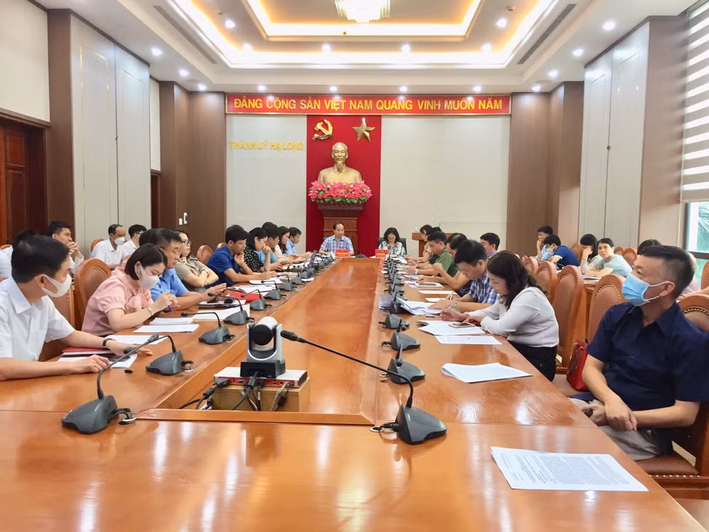 Ban Chấp hành, Ban Thường vụ Thành ủy Hạ Long đã lãnh đạo, chỉ đạo xây dựng, điều chỉnh, bổ sung kịp thời Chương trình kiểm tra, giám sát toàn khoá và hằng năm bảo đảm đồng bộ, tránh trùng chéo về nội dung, thời gian, đối tượng, đáp ứng yêu cầu thực tiễn. Ban Chấp hành, Ban Thường vụ Thành ủy Hạ Long đã lãnh đạo, chỉ đạo xây dựng, điều chỉnh, bổ sung kịp thời Chương trình kiểm tra, giám sát toàn khoá và hằng năm bảo đảm đồng bộ, tránh trùng chéo về nội dung, thời gian, đối tượng, đáp ứng yêu cầu thực tiễn.