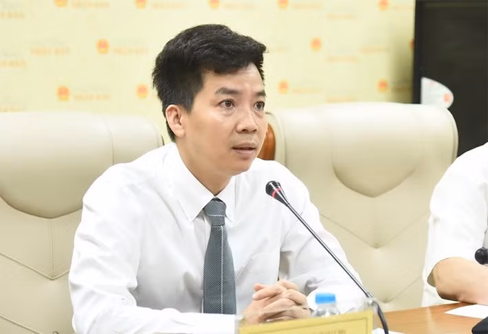 Ông Hà Quang Hưng, Phó Cục trưởng Cục Phát triển nhà ở và thị trường bất động sản, Bộ Xây dựng phát biểu.