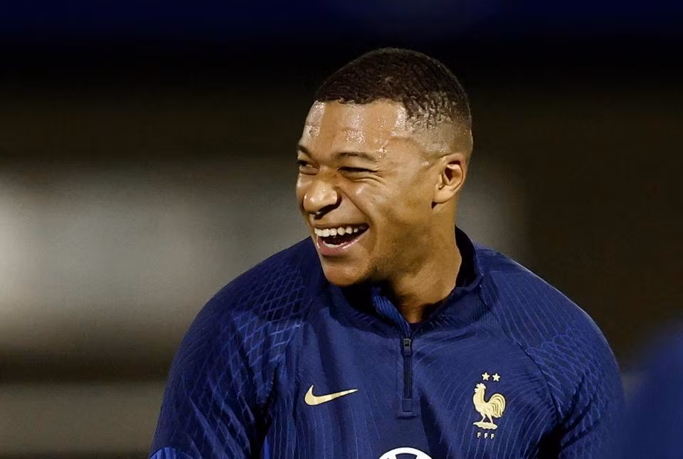 Tiền đạo Kylian Mbappe là cầu thủ đắt giá nhất trong đội hình tuyển Pháp với 185 triệu euro. (Ảnh: Reuters)