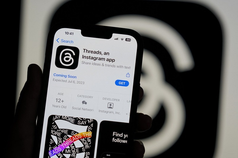 Ứng dụng Threads. (Nguồn: Bloomberg)