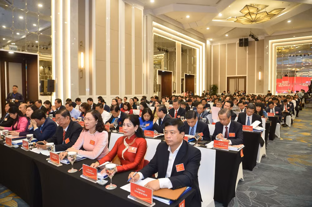 Các đại biểu tham dự hội nghị. (Ảnh: DUY LINH)
