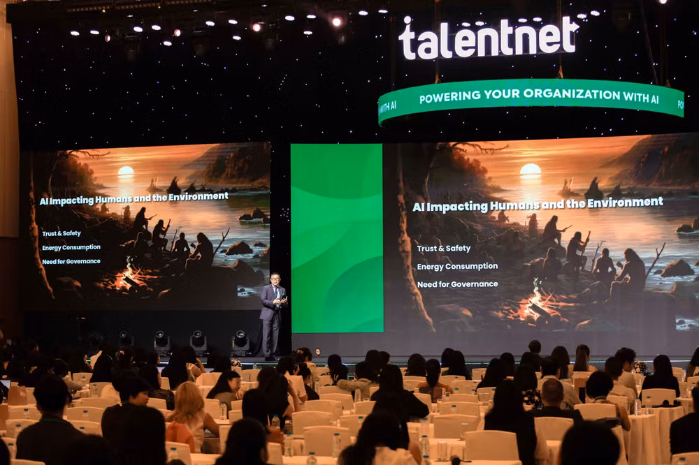 Quang cảnh hội thảo The Makeover 2024 do Talentnet tổ chức tại TP Hồ Chí Minh ngày 15-16/10.