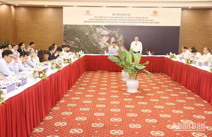 Quang cảnh hội thảo.