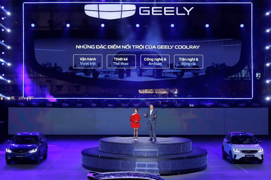 Ra mắt mẫu xe Geely Coolray.