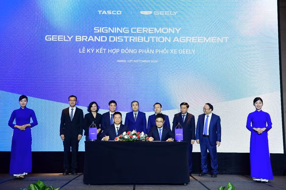 Sự hợp tác cùng Tasco Auto hứa hẹn mang đến những trải nghiệm tốt cho người dung Geely.