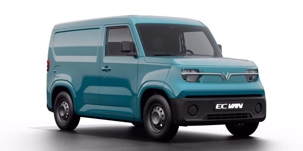 EC Van là bước tiến mới trong chiến lược xanh hóa giao thông "ai cũng có xe xanh" của VinFast. Ảnh: VinFast