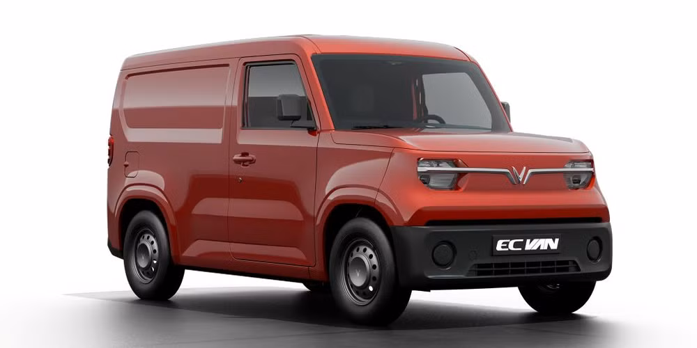 Thiết kế mẫu xe tải điện cỡ nhỏ đầu tiên của VinFast. Ảnh: VinFast