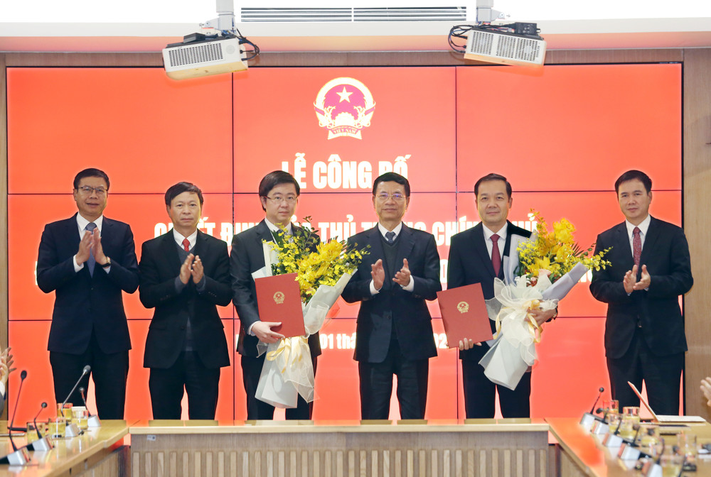 Công bố quyết định điều động, bổ nhiệm Thứ trưởng Bộ Khoa học và Công nghệ.