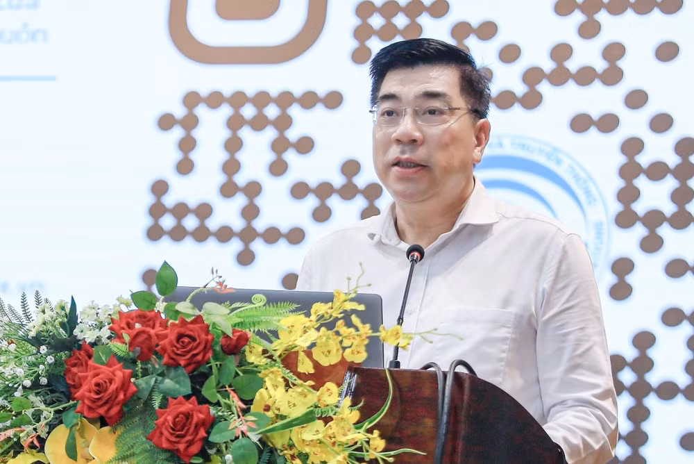 Ông Trần Minh Tuấn, Vụ trưởng Vụ Kinh tế số và Xã hội số, Bộ Thông tin và Truyền thông.