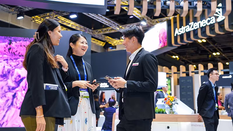 Hội nghị thế giới về Ung thư phổi là hội thảo hàng đầu không chỉ để trình bày khoa học mới mà còn là những cơ hội kết nối mang tính độc đáo. (Ảnh: AstraZeneca)