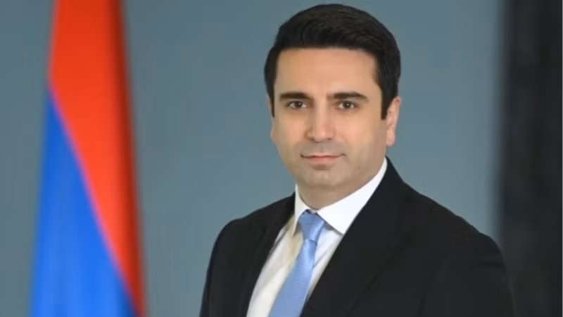 Chủ tịch Quốc hội Cộng hòa Armenia Alen Simonyan. (Ảnh: Quốc hội Armenia)