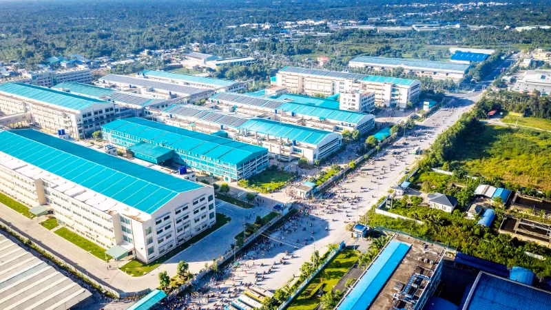 Khu công nghiệp Tân Phú Thạnh, huyện Châu Thành A, tỉnh Hậu Giang.