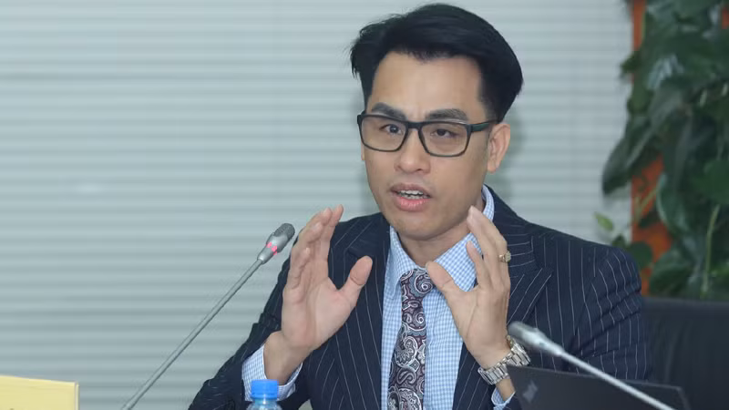 Ông Nguyễn Văn Được trao đổi tại Tọa đàm.