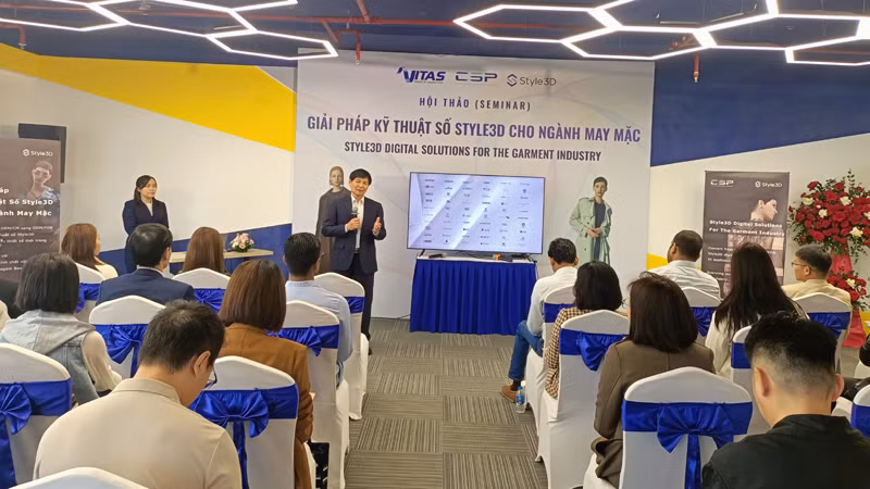 Phó Chủ tịch Vitas Trương Văn Cẩm phát biểu tại hội thảo.