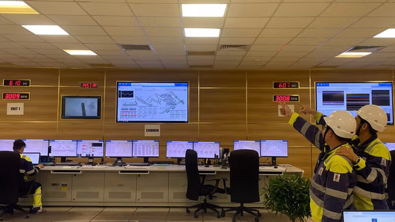 Nhà điều hành Trung tâm Nhà máy Nhiệt điện Sông Hậu 1 ngày 13/11/2024.