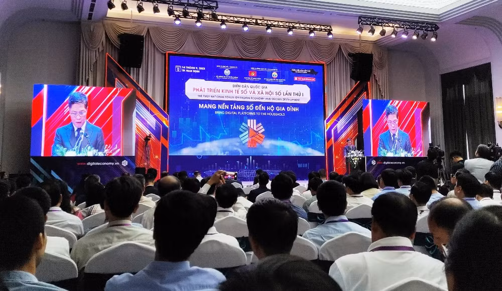 Theo Chương trình hành động, sẽ công bố tỷ trọng kinh tế số trong GDP theo hàng quý.