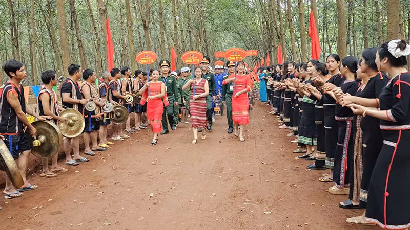 Hội thi đồng thời cũng ngày hội lớn của công nhân, người lao động Binh đoàn 15.