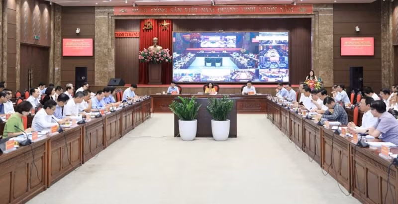 Quang cảnh hội nghị.