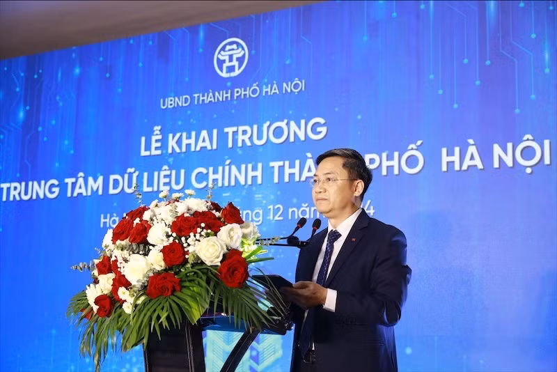 Đồng chí Hà Minh Hải phát biểu tại chương trình.