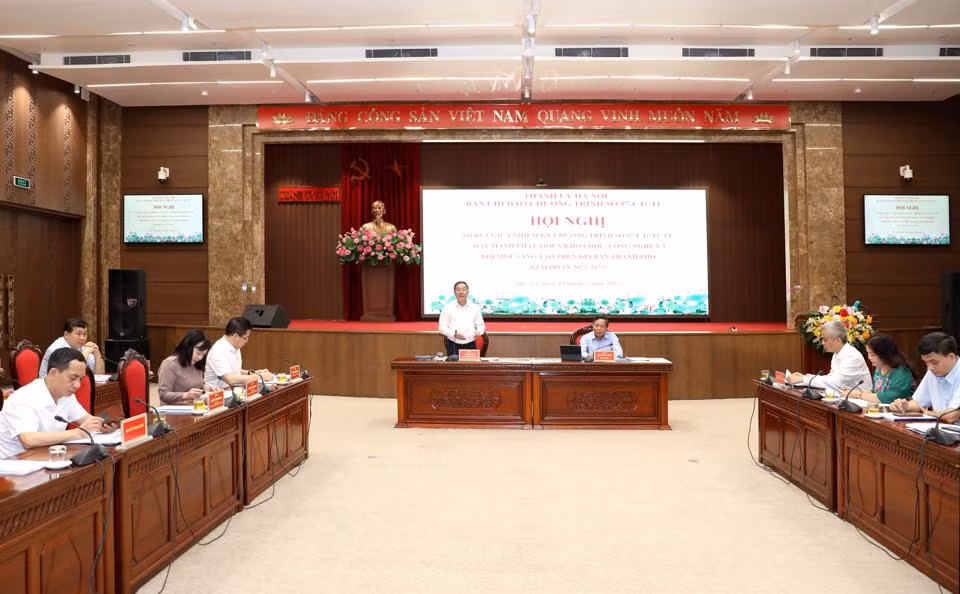 Quang cảnh hội nghị.