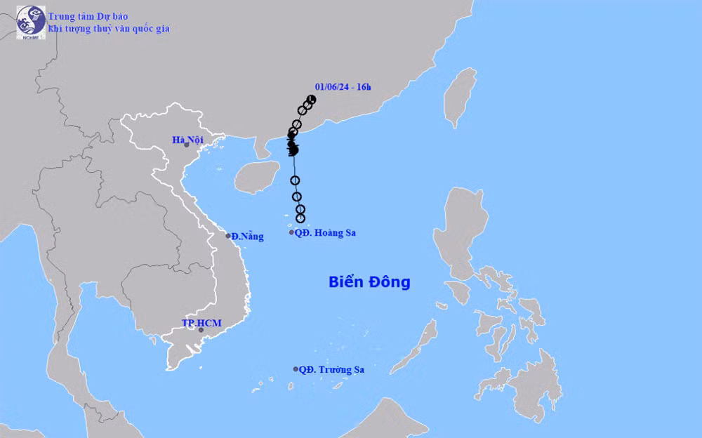 Áp thấp nhiệt đới tiếp tục suy yếu và tan dần