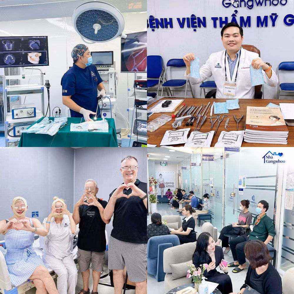 Bệnh viện thẩm mỹ Gangwhoo. Bệnh viện thẩm mỹ Gangwhoo.