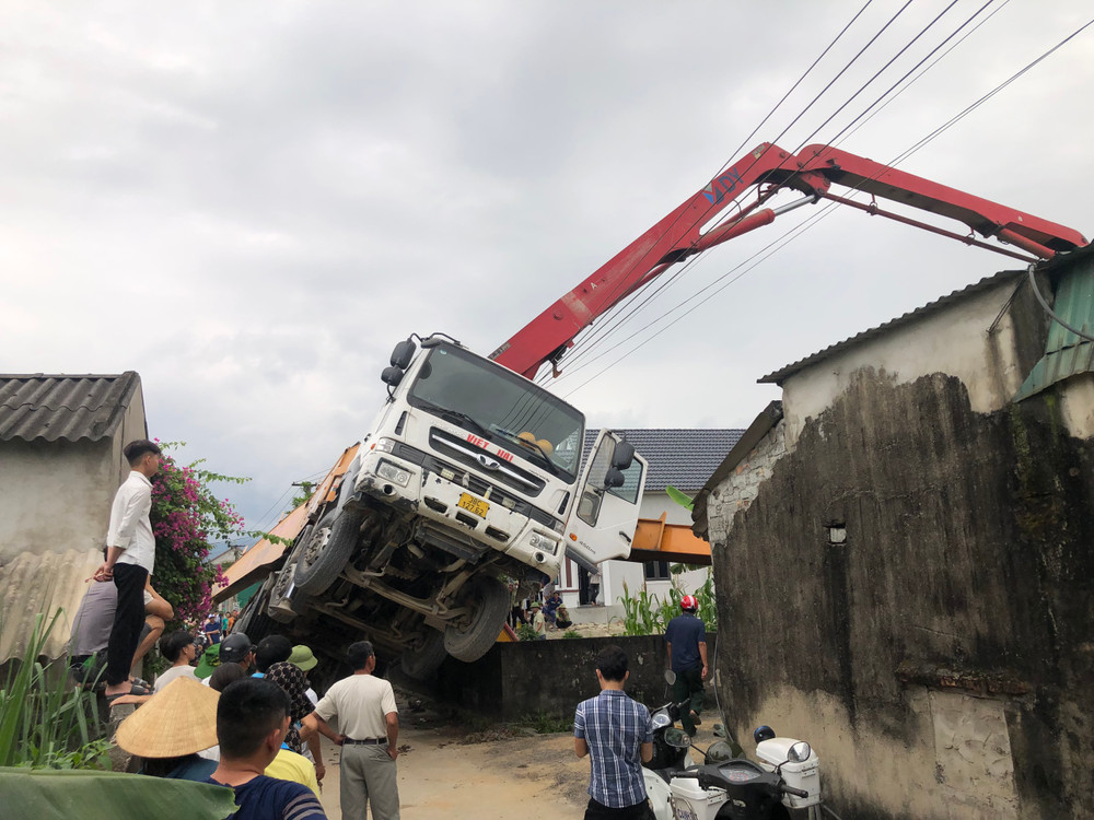 Hiện trường xảy ra vụ việc.