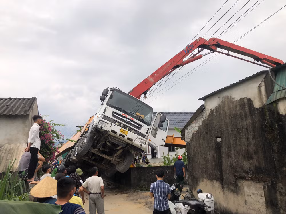 Hiện trường xảy ra vụ việc.