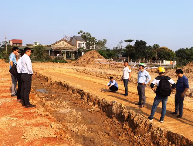 Dự án đường vành đai phía đông thành phố Hà Tĩnh hoàn thành 10% khối lượng.