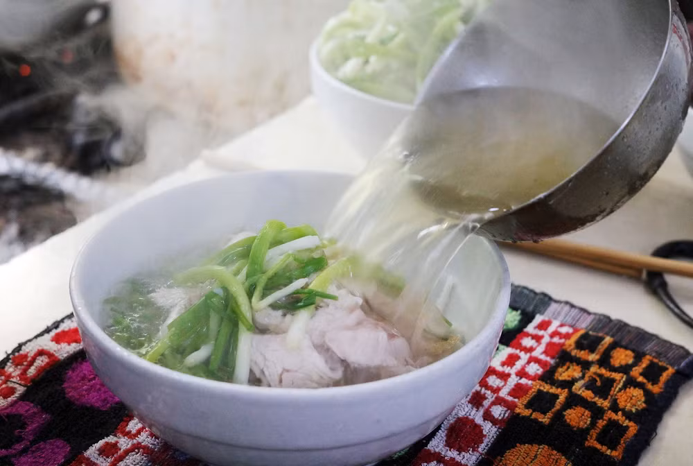 Phở đã tạo được dấu ấn riêng cho cả Hà Nội và Nam Định, góp phần hình thành một phong vị. Ảnh: Lê Minh