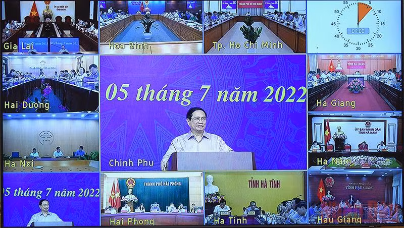 Thủ tướng Phạm Minh Chính chủ trì họp ứng phó dịch Covid-19 -0