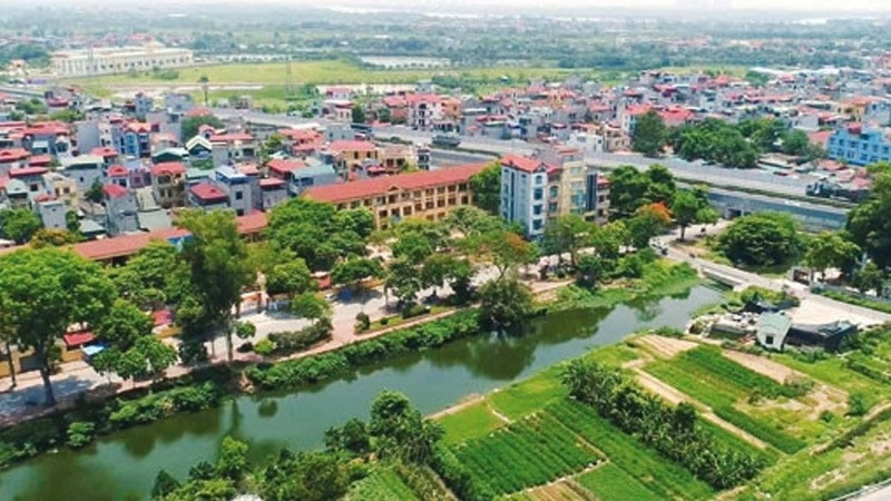 Nhiều huyện ngoại thành Hà Nội không còn nhà dột nát. 
