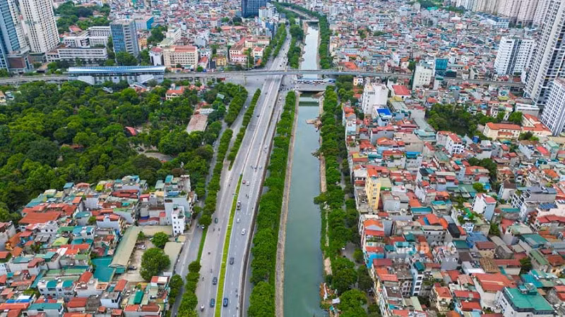 Sông Tô Lịch sẽ sớm được "hồi sinh". 