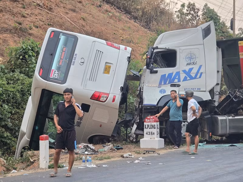 Hiện trường vụ tai nạn