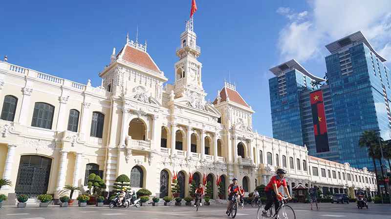 Người dân Thành phố Hồ Chí Minh đều chung một tinh thần ngày Quốc khánh 2/9.