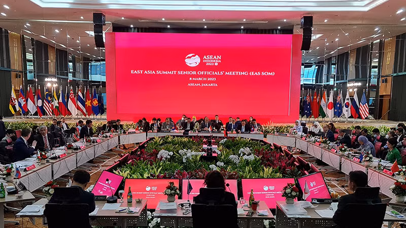 Quan hệ giữa ASEAN và các đối tác được tăng cường. (Ảnh BỘ NGOẠI GIAO)