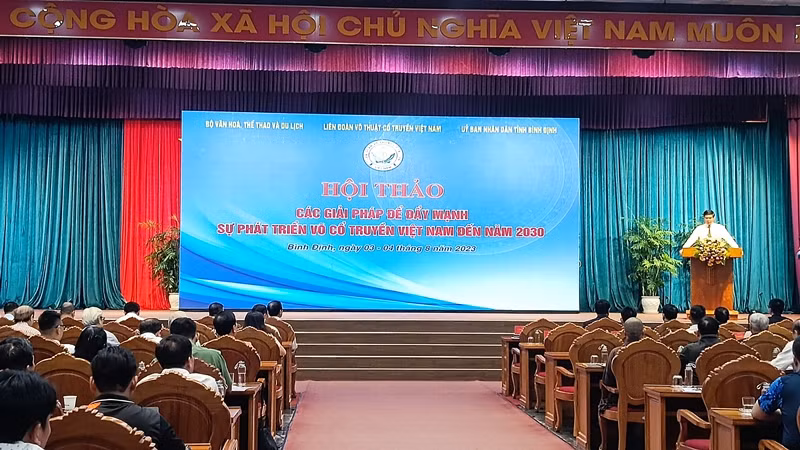 Quang cảnh hội thảo.