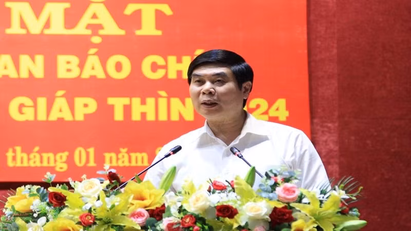 Phó Chủ tịch tỉnh Lâm Hải Giang chia sẻ những tình hình kinh tế-xã hội nổi bật trong năm 2023.