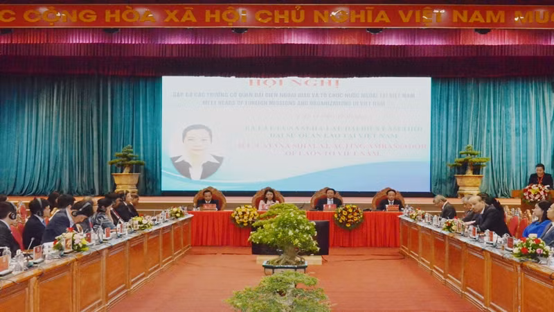 Toàn cảnh hội nghị.