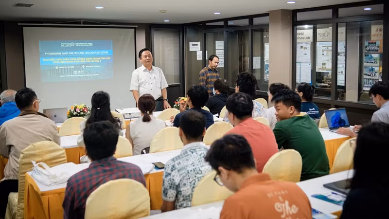 Quang cảnh buổi lễ.