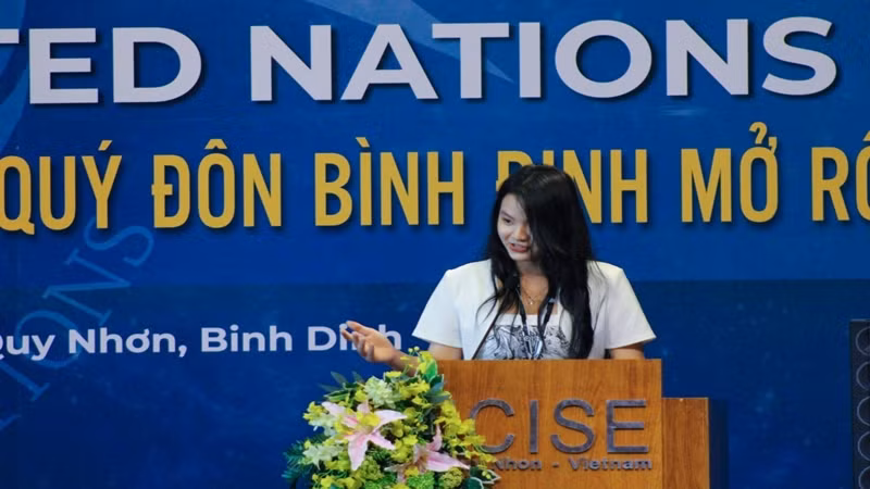 Hội nghị Mô phỏng Liên hợp quốc Lê Quý Đôn mở rộng năm 2023 là nơi các bạn trẻ được nói lên ý kiến, quan điểm của mình về các vấn đề toàn cầu.