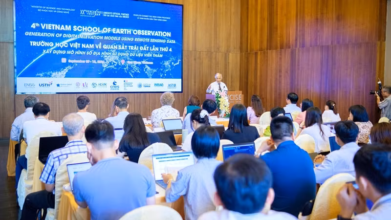 Quang cảnh buổi lễ.