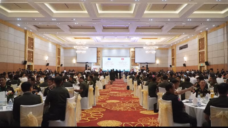 Quang cảnh buổi lễ.