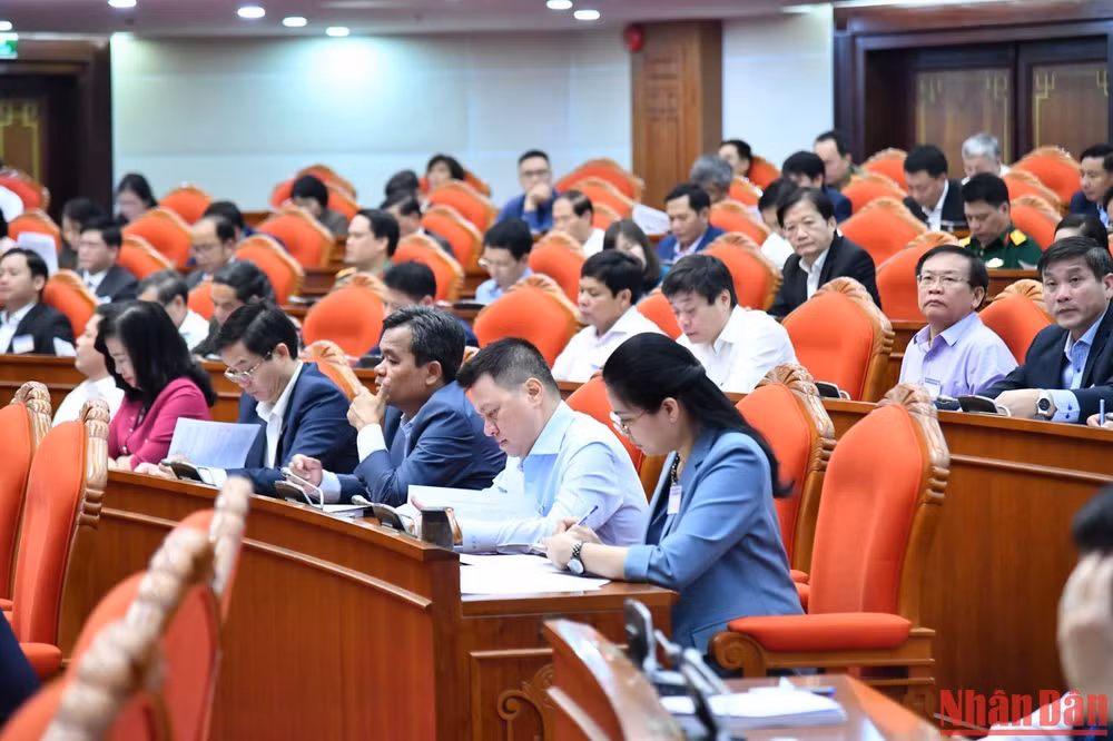 Các đại biểu dự Hội nghị. (Ảnh: ĐĂNG KHOA)