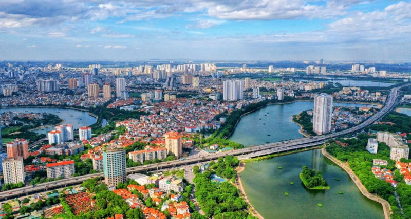 Diện mạo Thủ đô Hà Nội ngày càng đẹp. (Ảnh: Hải Linh)