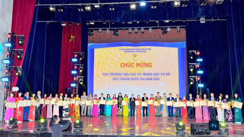 Các trường tiểu học và trung học cơ sở đạt chuẩn quốc gia năm 2024. Các trường tiểu học và trung học cơ sở đạt chuẩn quốc gia năm 2024.
