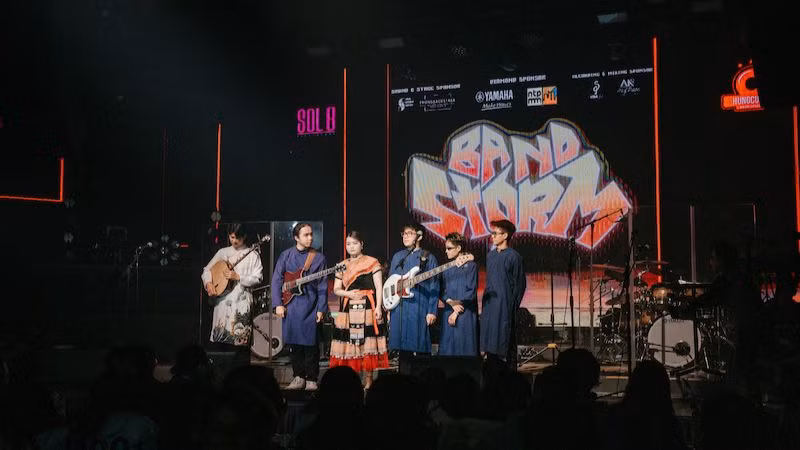 Tiết mục của ban nhạc No Name là một hành trình khám phá âm nhạc nhiều vùng miền đất nước.